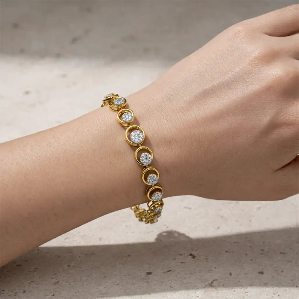 How to Choose the Right 18K Gold Bracelet for Women | 92Five