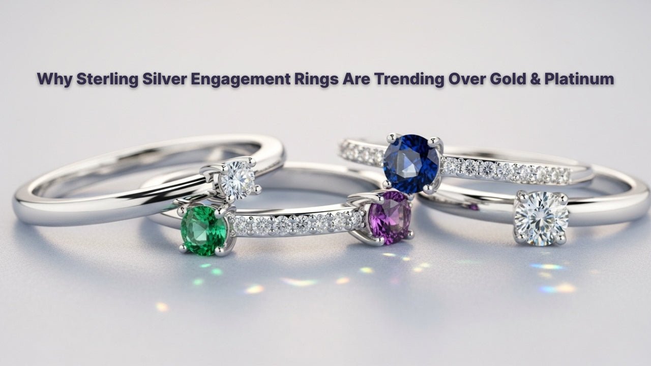 Why Sterling Silver Engagement Rings Are Trending Over Gold & Platinum - 92Five