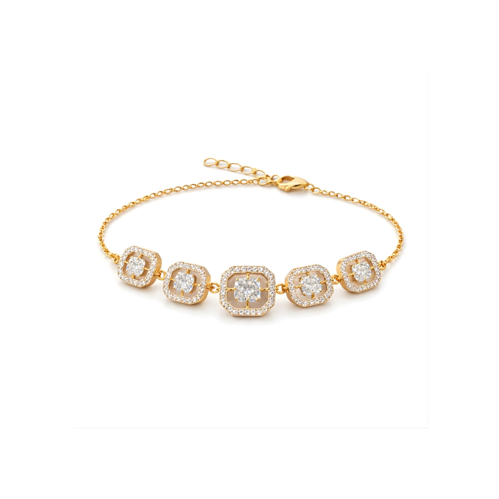 Royal Radiance 18KT Gold Plated Bracelet