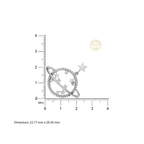 Planet Charm Pendant - 92Five