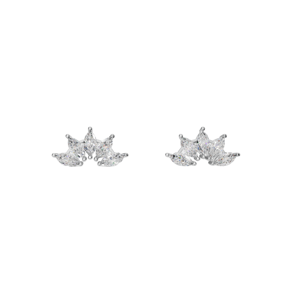 Marquise Jewelry Set for Women – Elegant Necklace and Earrings with Sparkling Marquise - Cut Stones | Perfect for Weddings and Special Occasions - 92Five