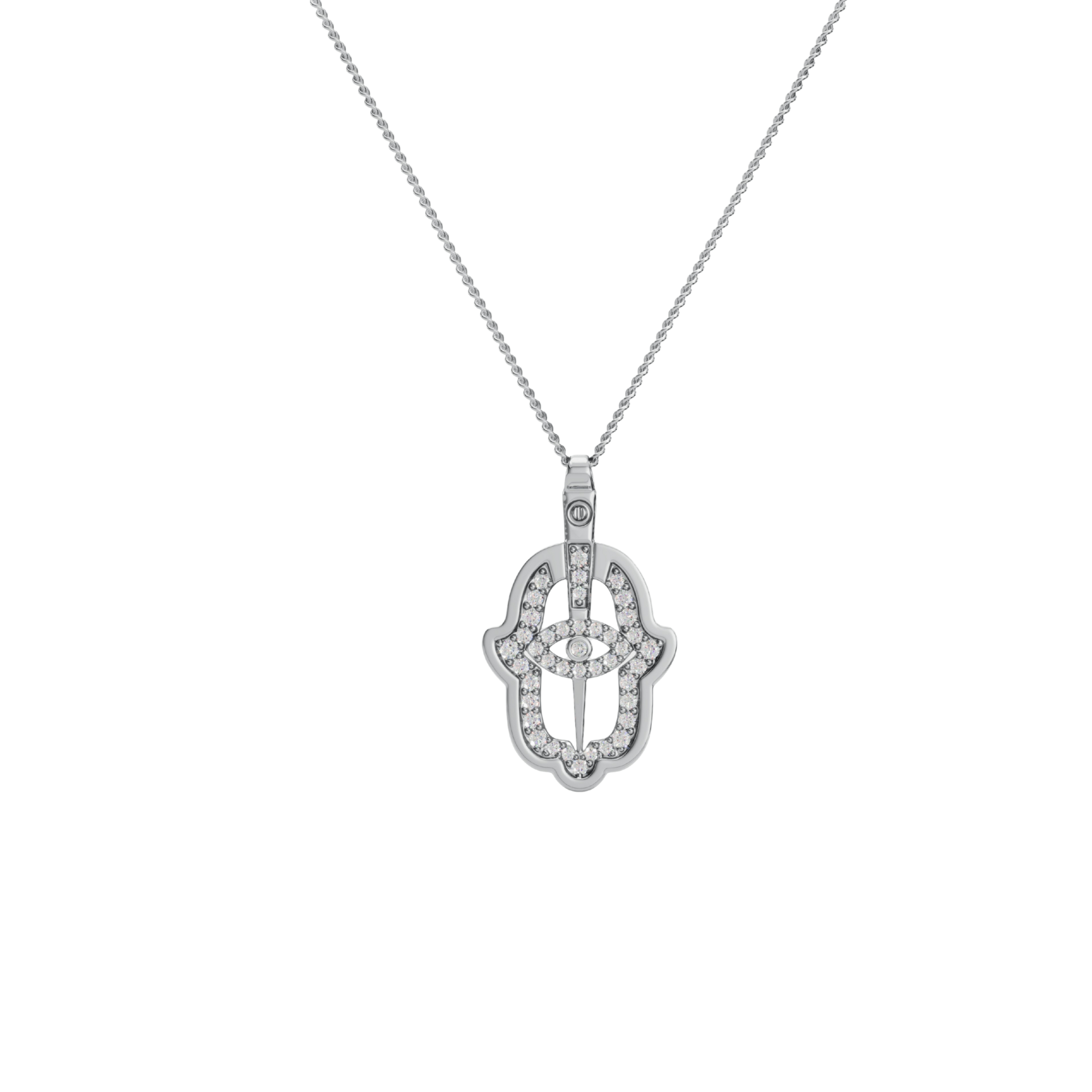 Hamsa Hand Charm Pendant - 92Five