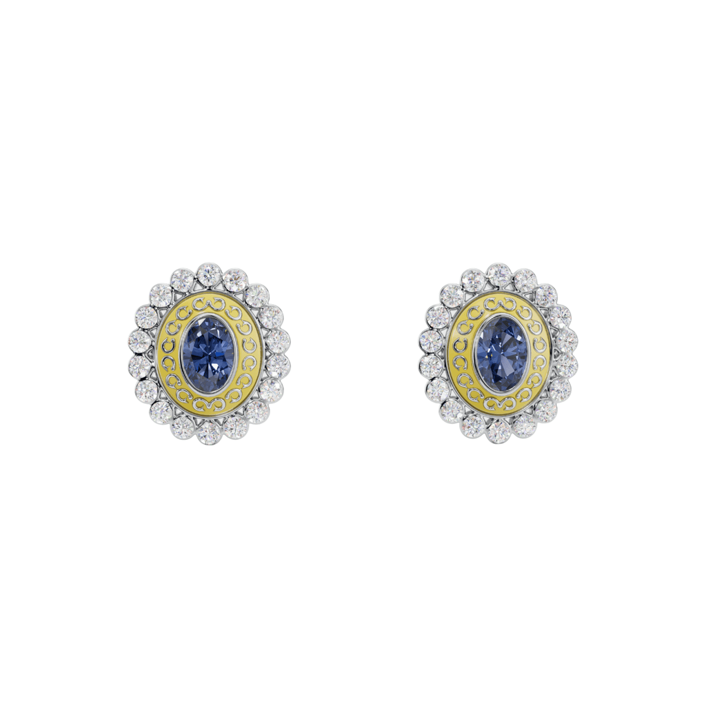 Traditional Kudan Polki Diamond Jewelry Set - 92Five