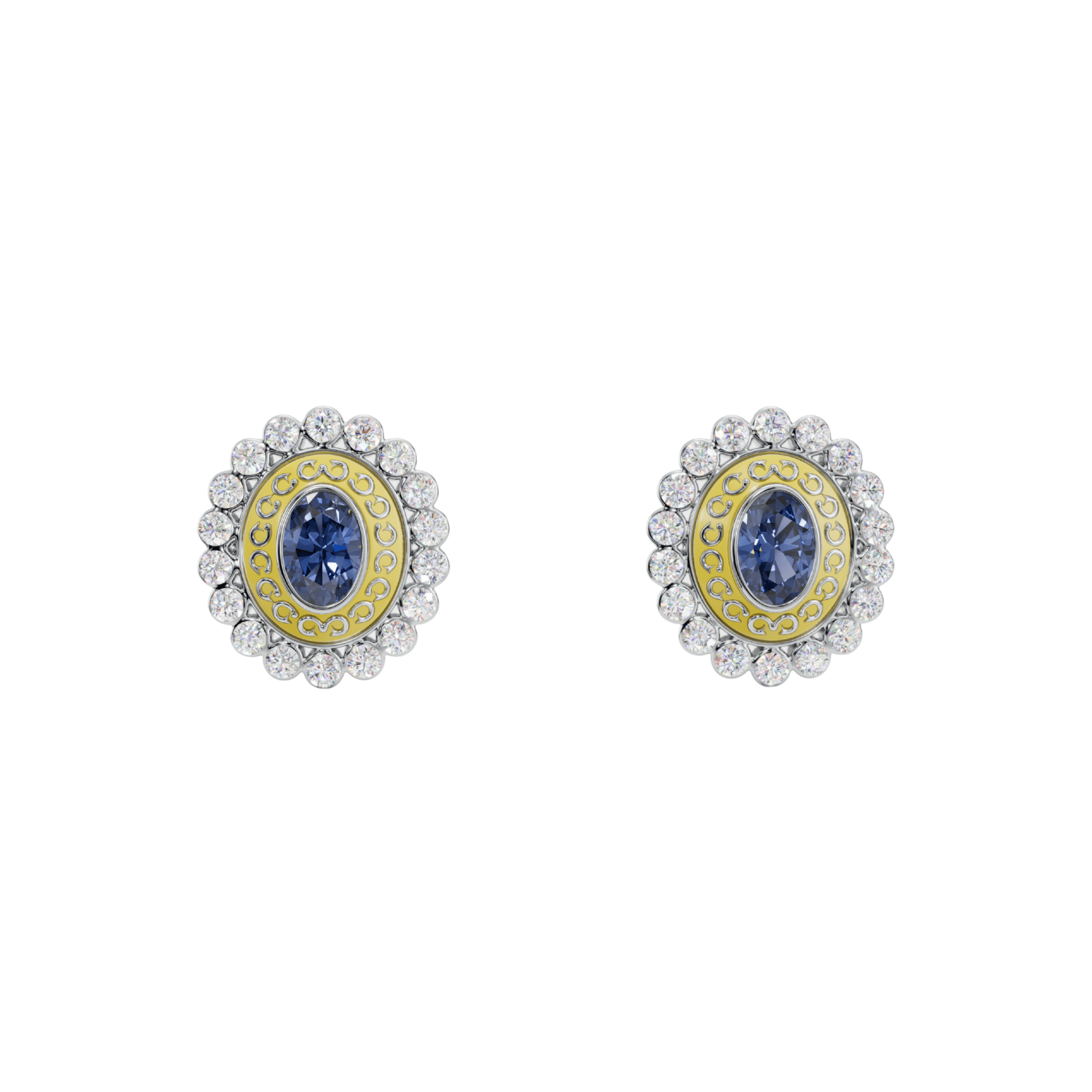Traditional Kudan Polki Diamond Jewelry Set - 92Five