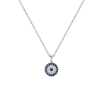 Circular Evil Eye Pendant - 92Five