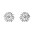 Snowflake Modern Geometric Diamond Pendant Set for Women - 92Five