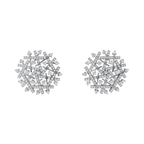 Snowflake Modern Geometric Diamond Pendant Set for Women - 92Five