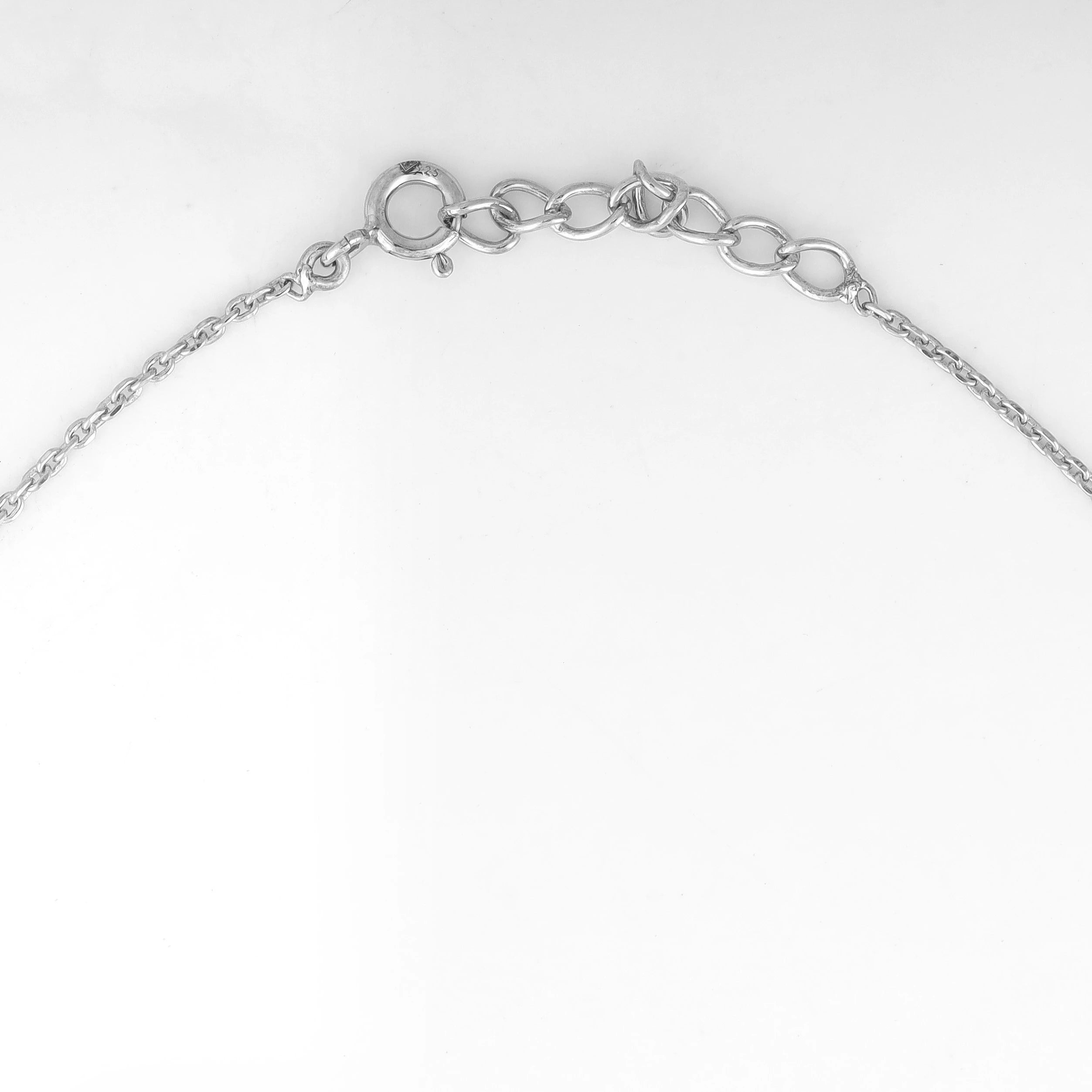 Evil Eye Drop anklet