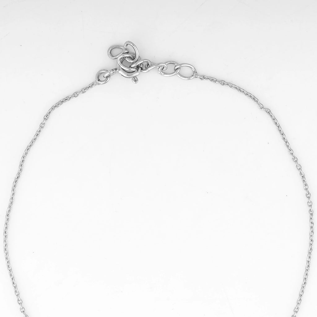 Blue Diamond Anklet