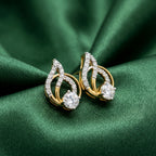 18KT Gold Eternal Flame Earrings