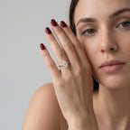 Marquise Solitaire 18KT Gold Plated Ring
