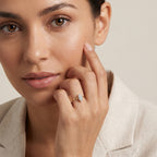 Gold Marquise CZ Elegance Ring
