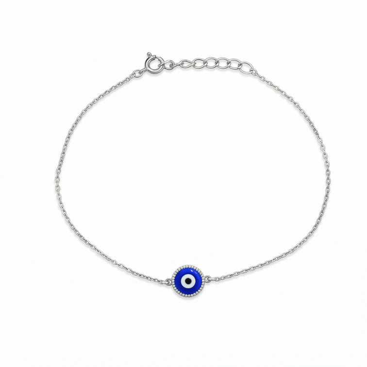 Evil Eye Nazariya Charm Adjustable Anklet