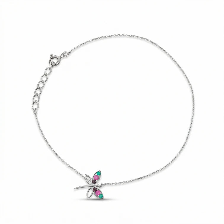 Butterfly Charm Anklet