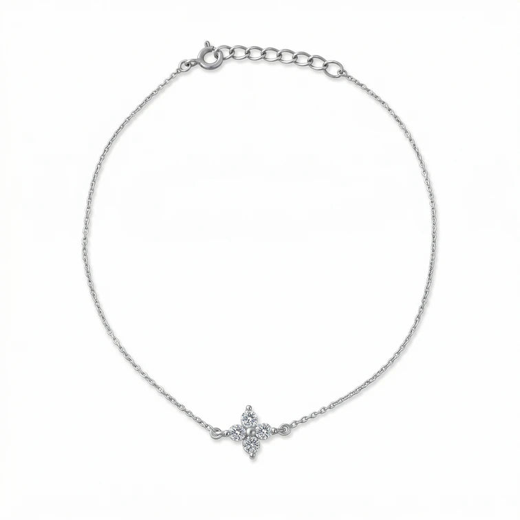 Diamond Studded Anklet