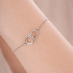 Interlinked Charm Bracelet