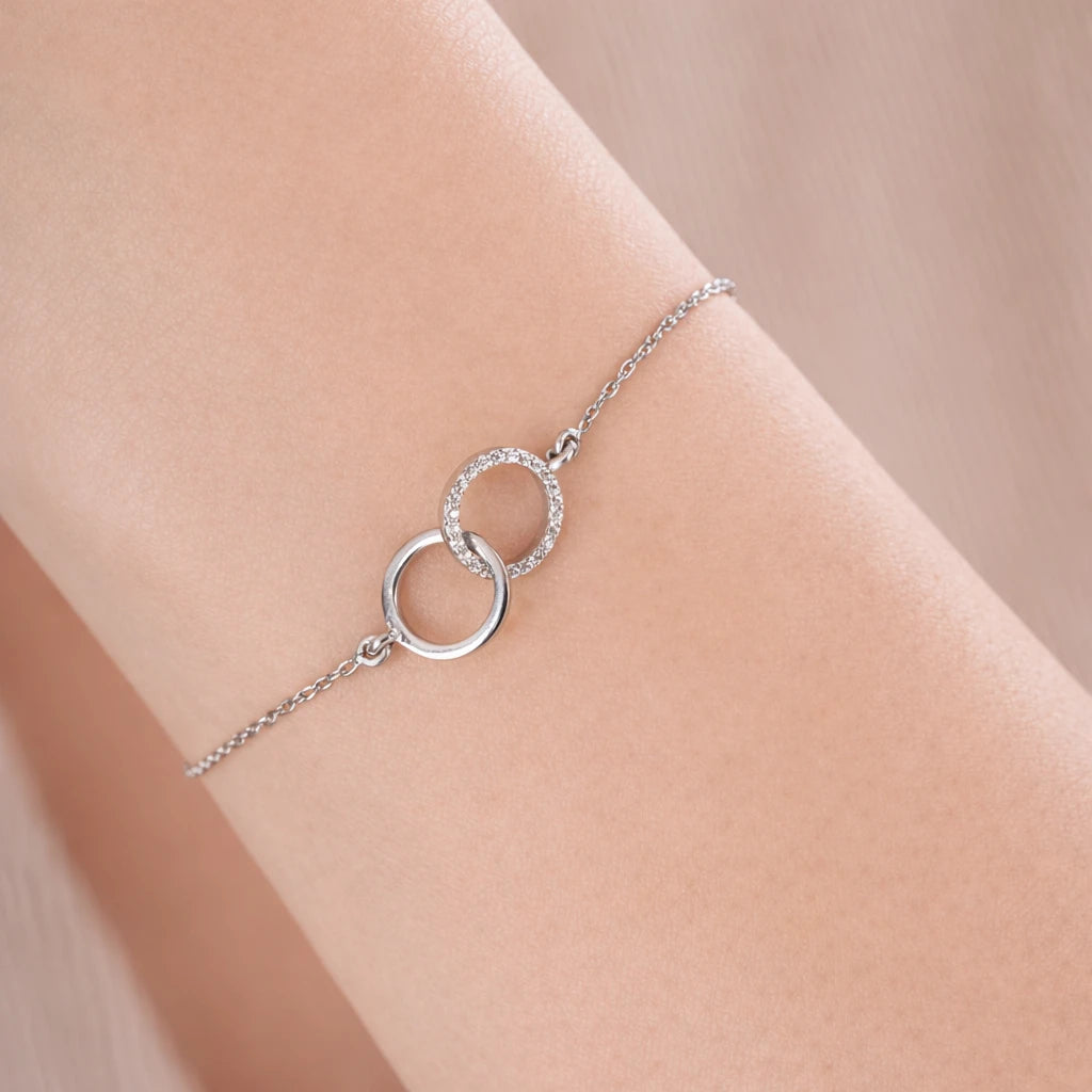 Interlinked Charm Bracelet