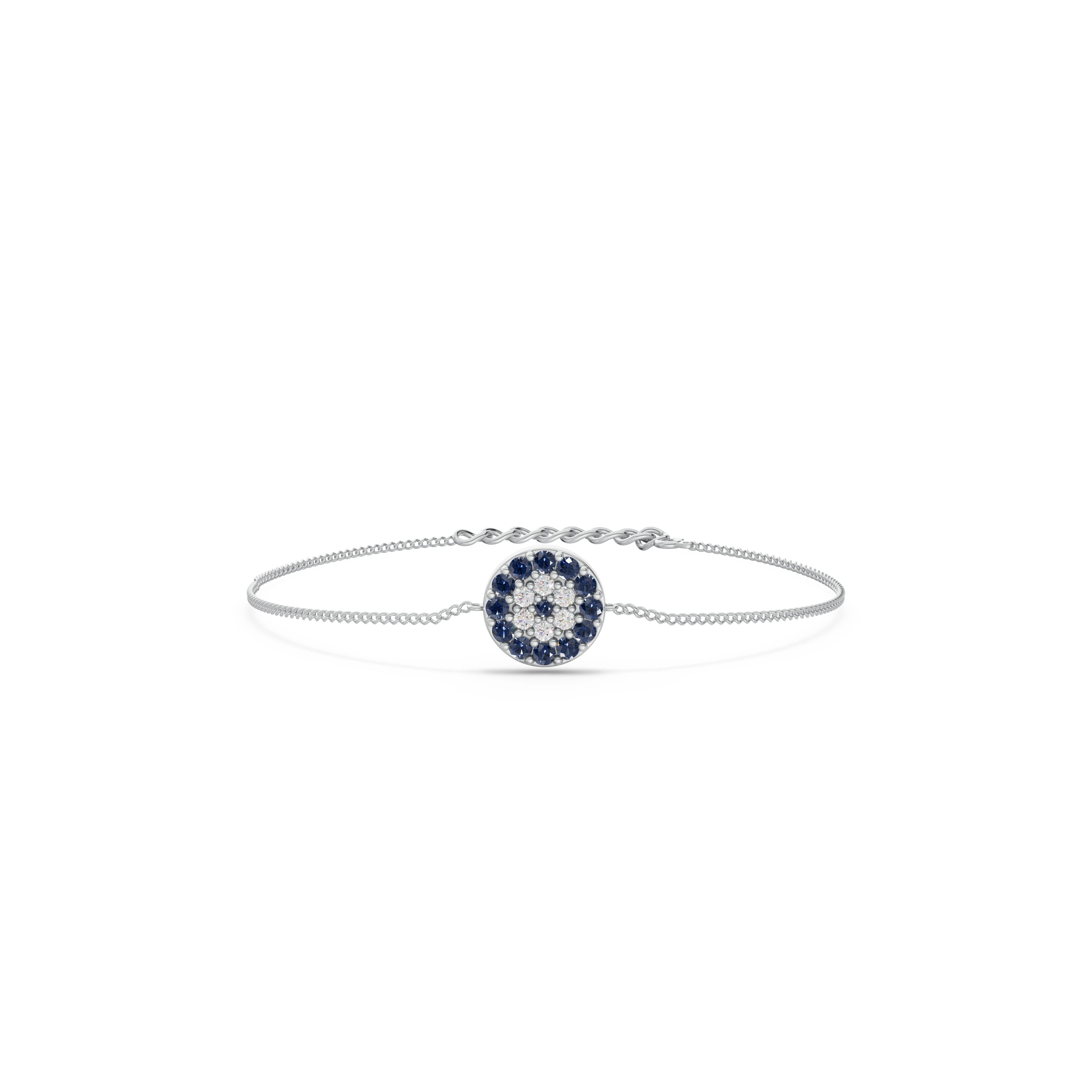 Circular Evil eye Bracelet