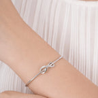Infinity Silver bracelet