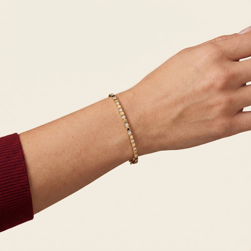 18KT Gold Timeless Spark Bracelet