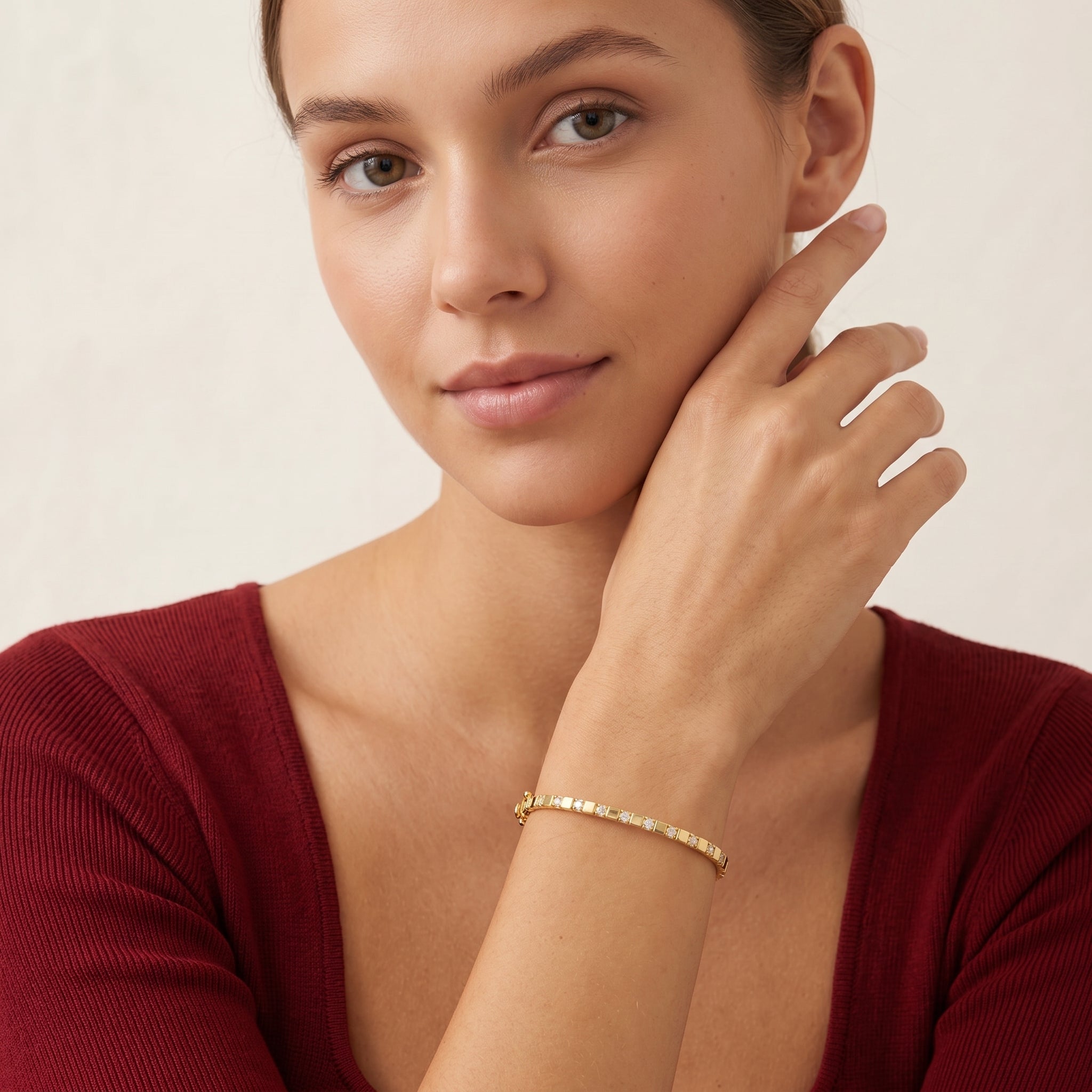 18KT Gold Timeless Spark Bracelet