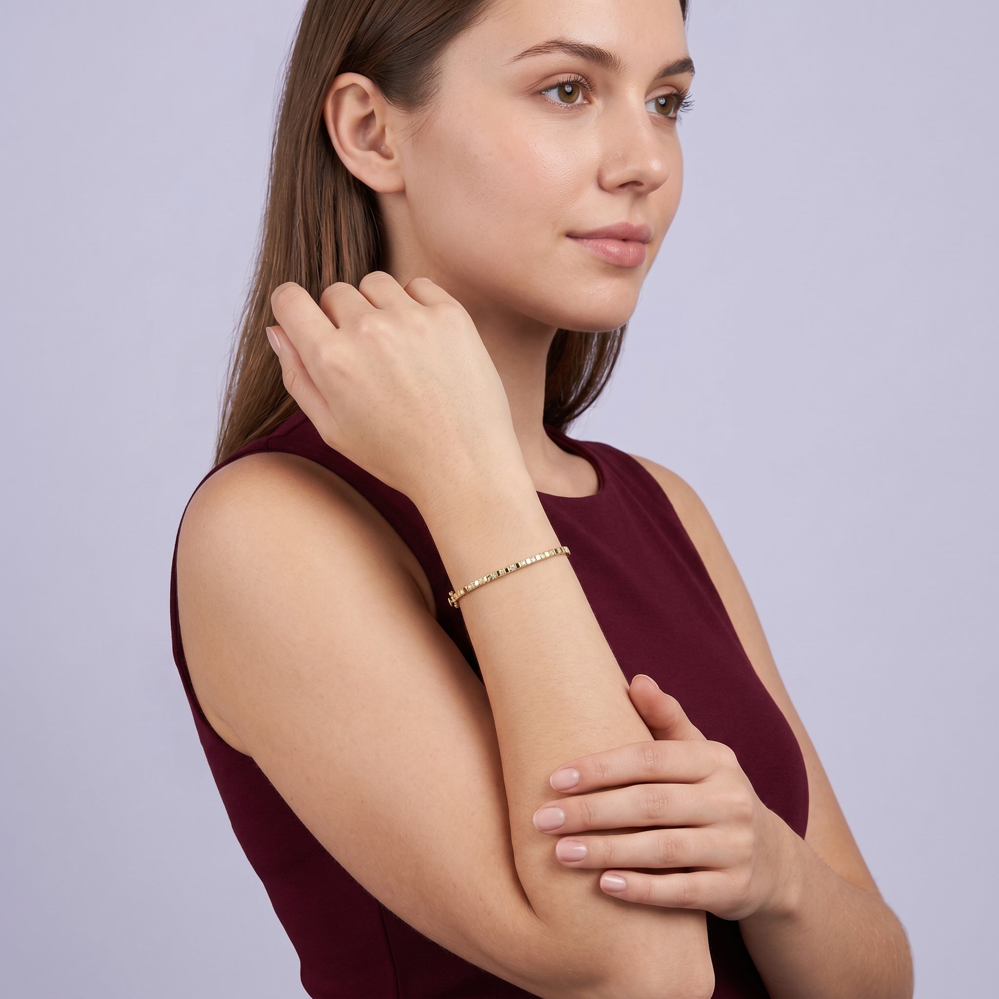 18KT Gold Timeless Spark Bracelet