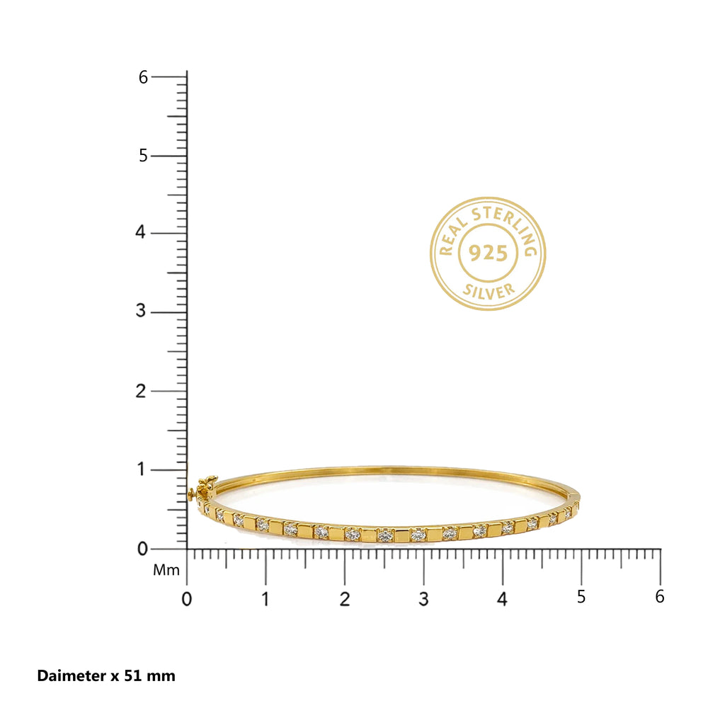 18KT Gold Timeless Spark Bracelet