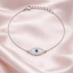 Minimalist Evil Eye Bracelet