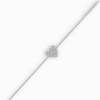 Heart Shape Diamond Bracelet