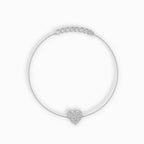 Heart Shape Diamond Bracelet