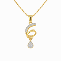 Lucky Six 18KT Gold Plated Pendant