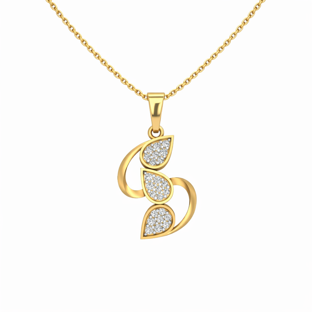 Eternal Bloom 18KT Gold Plated Pendant
