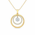 Celestial Halo 18KT Gold Plated Pendant