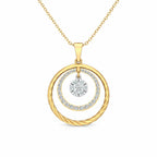 Celestial Halo 18KT Gold Plated Pendant