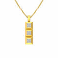 Trio Spark 18KT Gold Plated Pendant