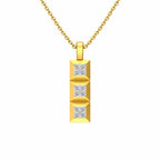 Trio Spark 18KT Gold Plated Pendant