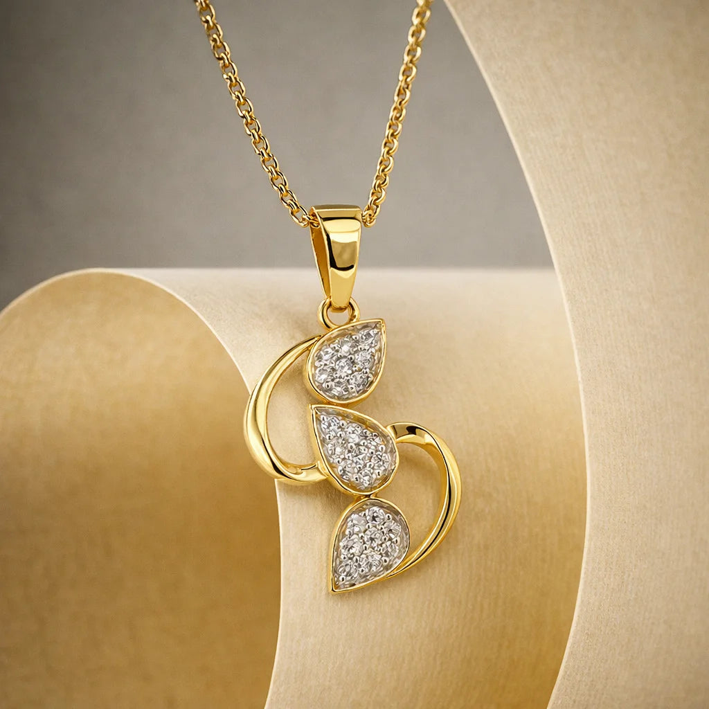 Eternal Bloom 18KT Gold Plated Pendant