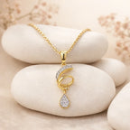 Lucky Six 18KT Gold Plated Pendant