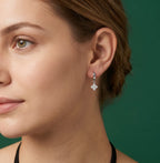 Diamond Dainty Huggies Earrings