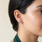 18KT Gold Eternal Flame Earrings