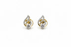 18KT Gold Eternal Flame Earrings