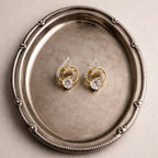 18KT Gold Eternal Flame Earrings