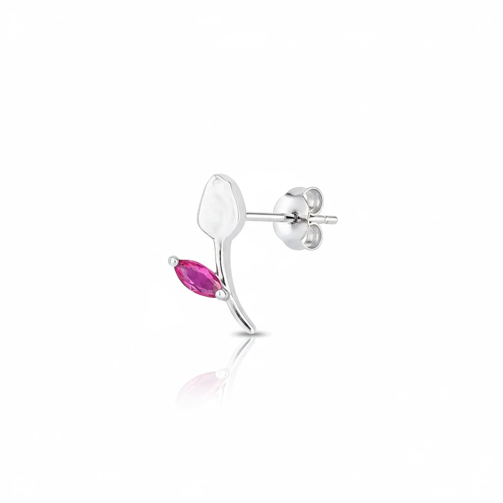 Tulip Minimalist Earrings
