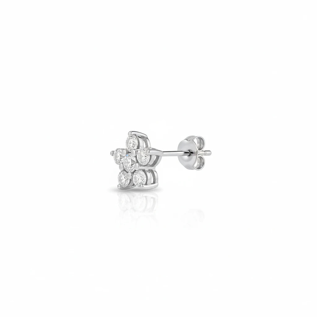 Floral Diamonds Earrings