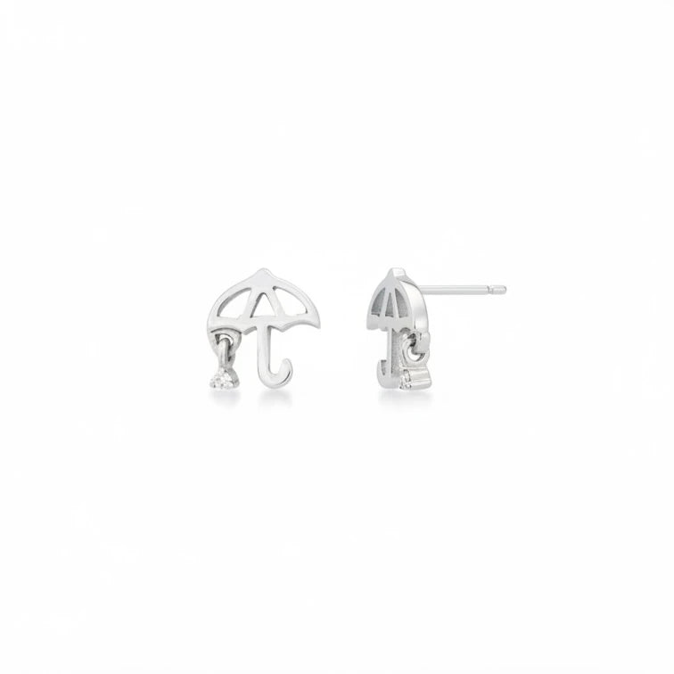 Dangling Umbrella Earrings