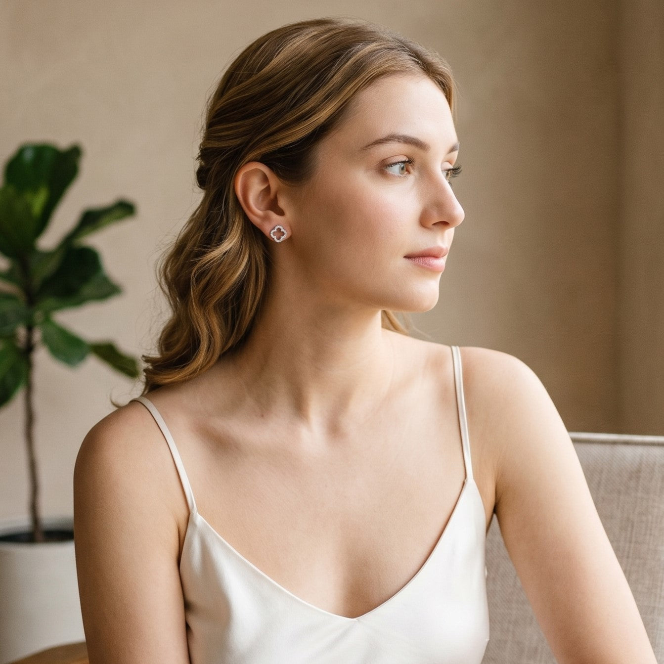 Clover Sparkle Earrings