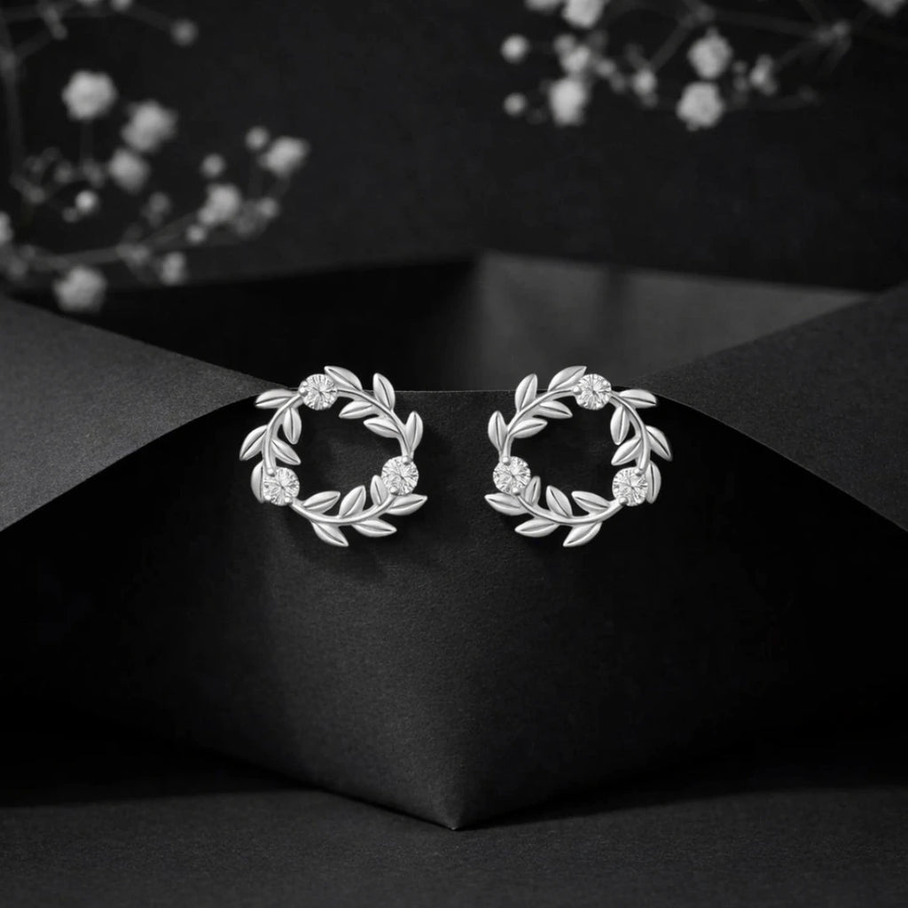 Flower Wreath Earrings