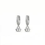 Luxury Diamond Flower Design Earrings – A Symbol of Floral Elegance, Love, and Timeless Beauty
