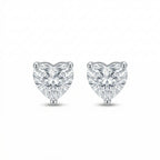 92five jewels 925 Silver Heart Shape Earrings Or Mini Studs Silver Jewellery for Women & Girl's | Great for Gifting