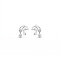 Dangling Umbrella Earrings